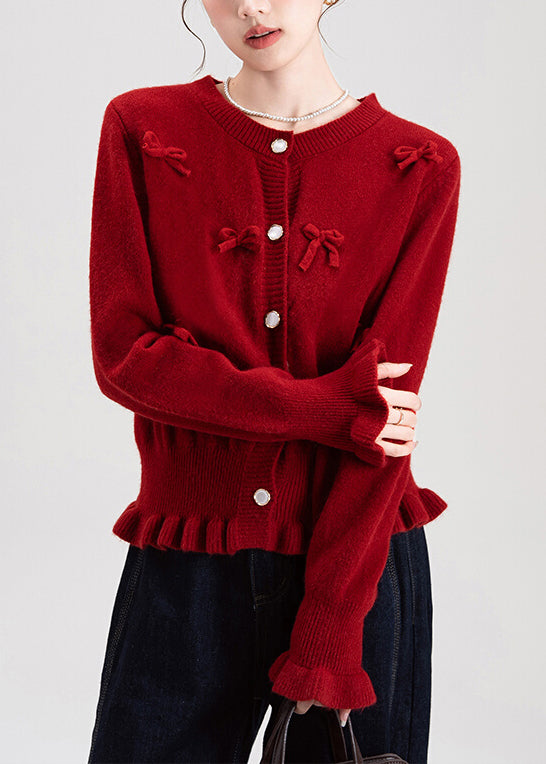 A Vintage Style Cardigan with Delicate Timeless Details