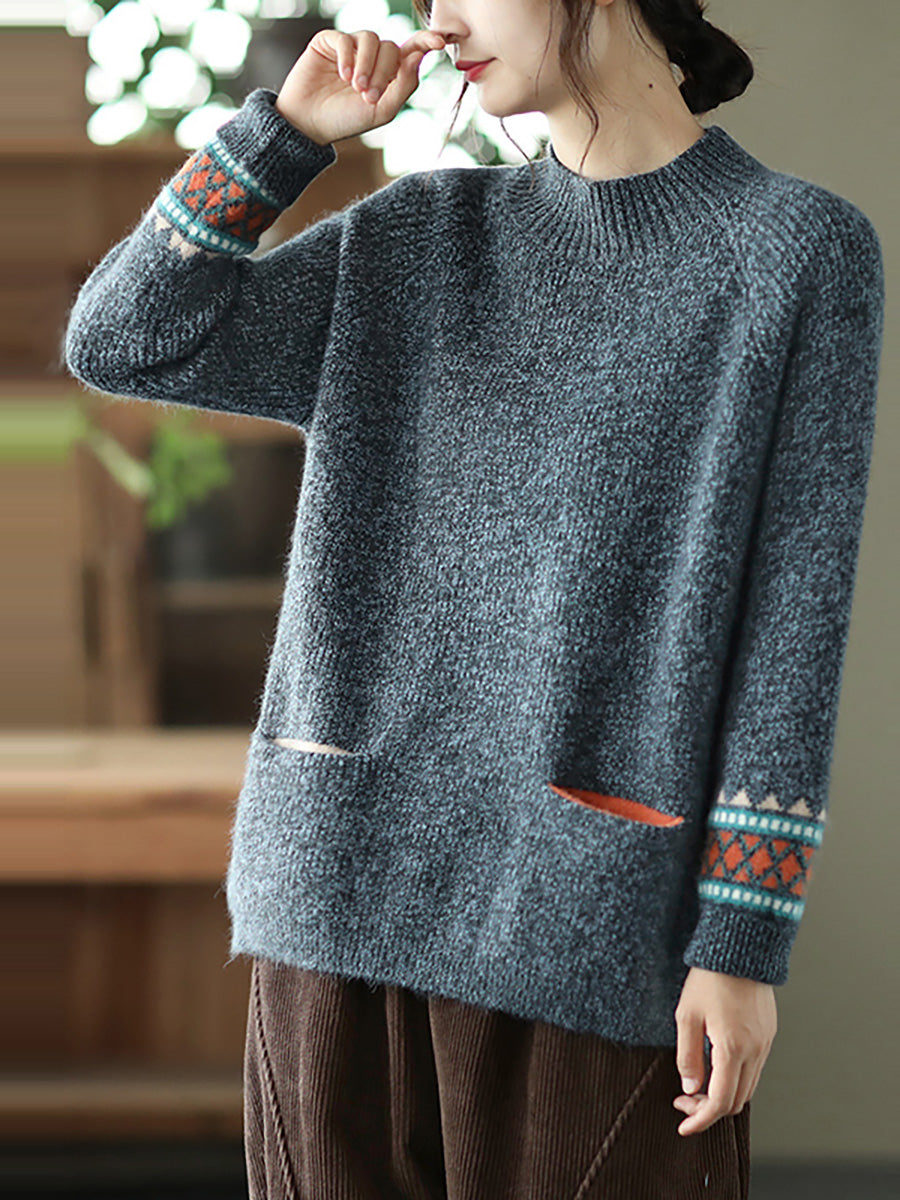 Beautifully Finished Sweater in a Timeless Design