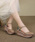 Vintage Inspired Orthopedic Sandals