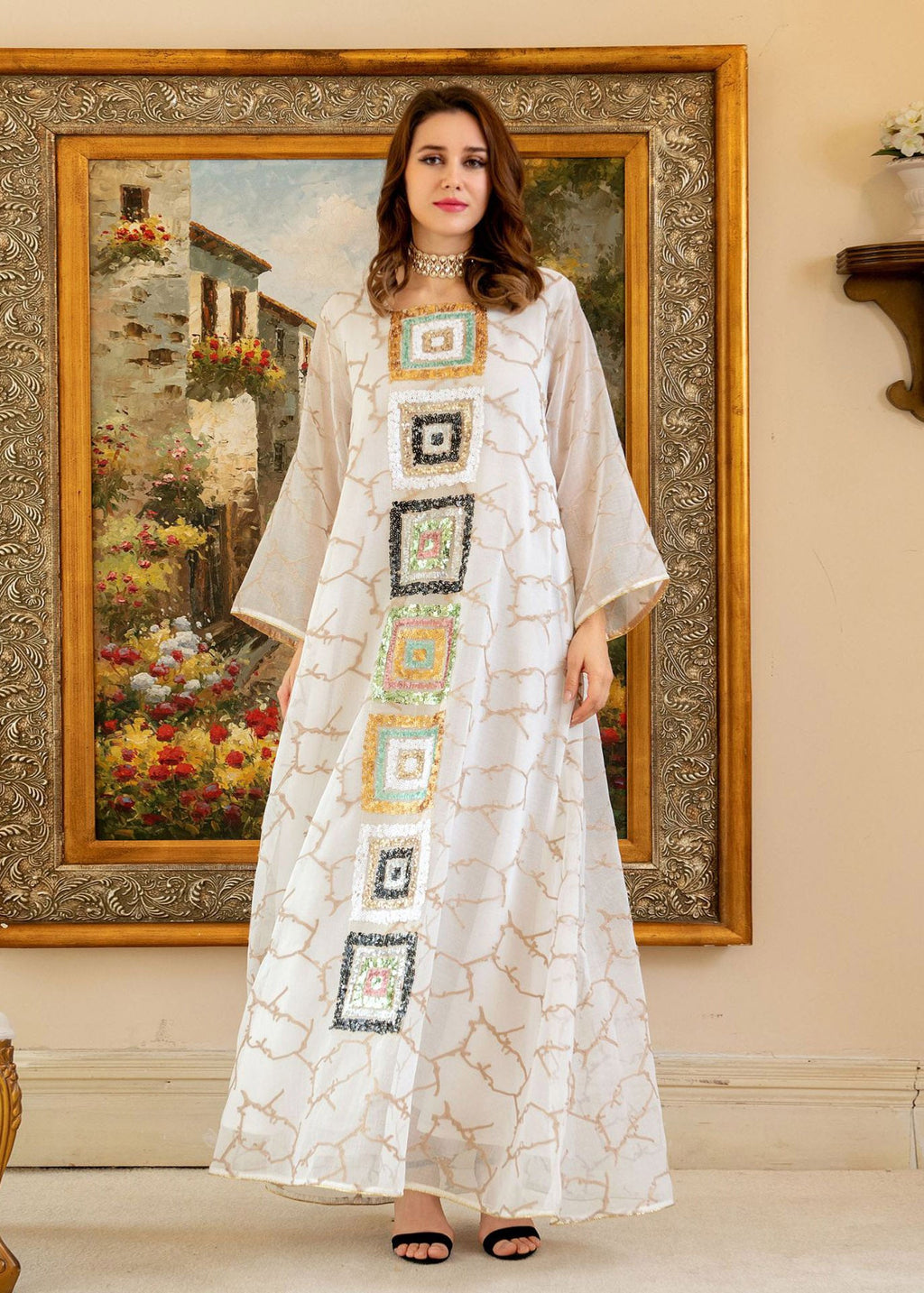 A Vintage Style Dress with Delicate Timeless Details