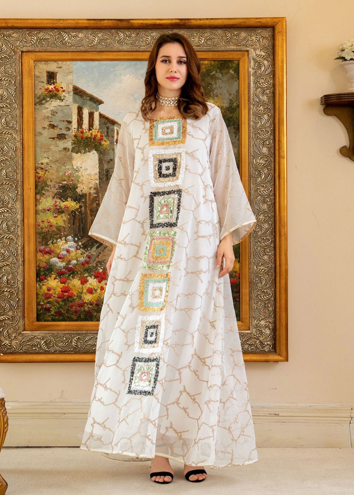 A Vintage Style Dress with Delicate Timeless Details