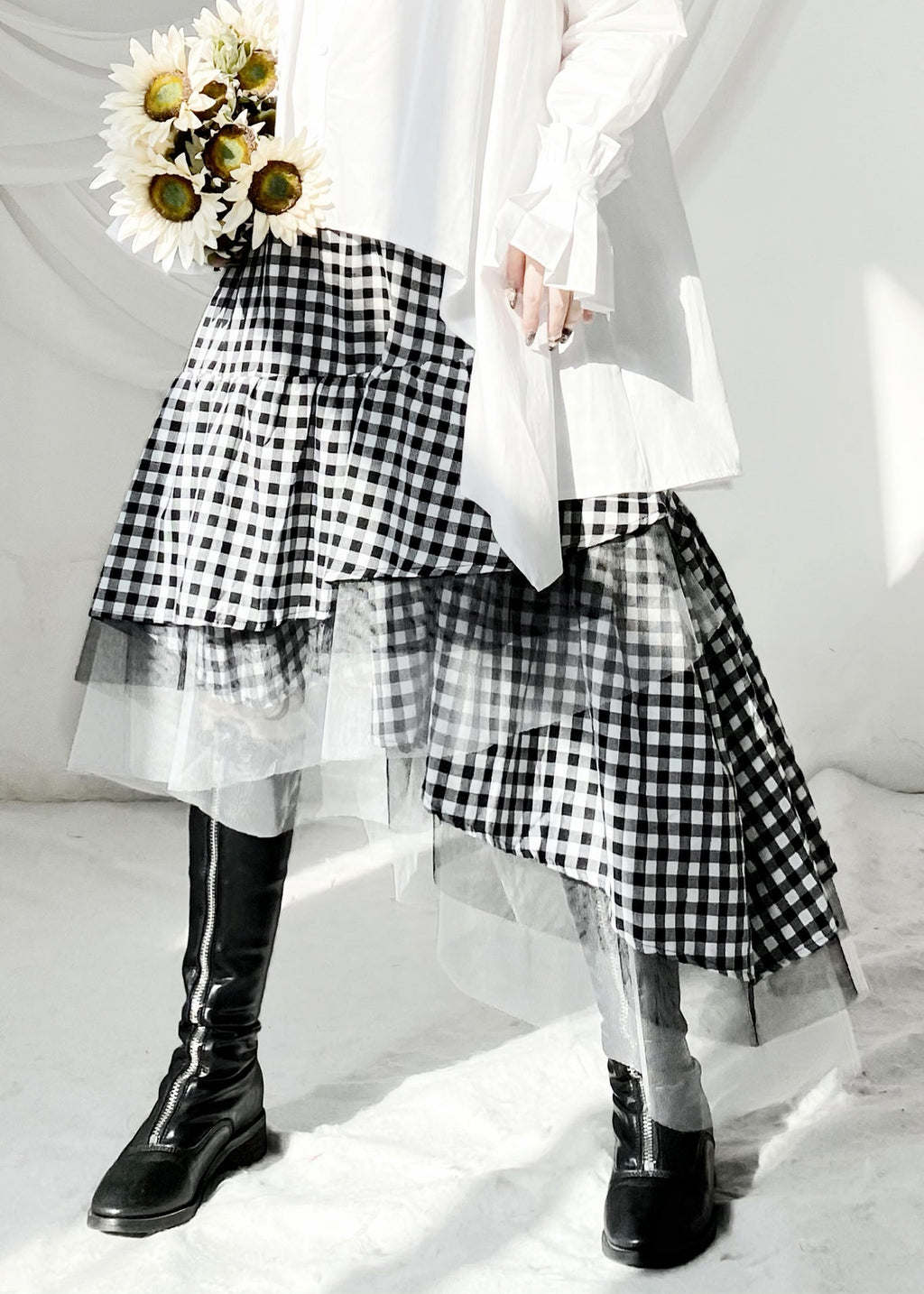 Well Tailored Garment with a Graceful Silhouette