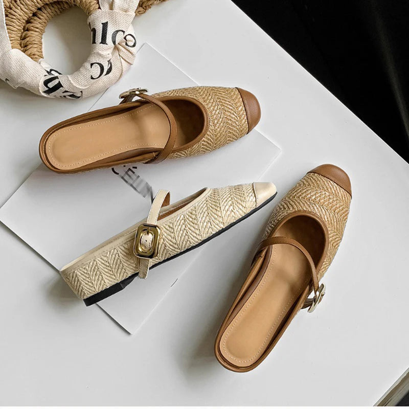 Vintage Inspired Orthopedic Flats