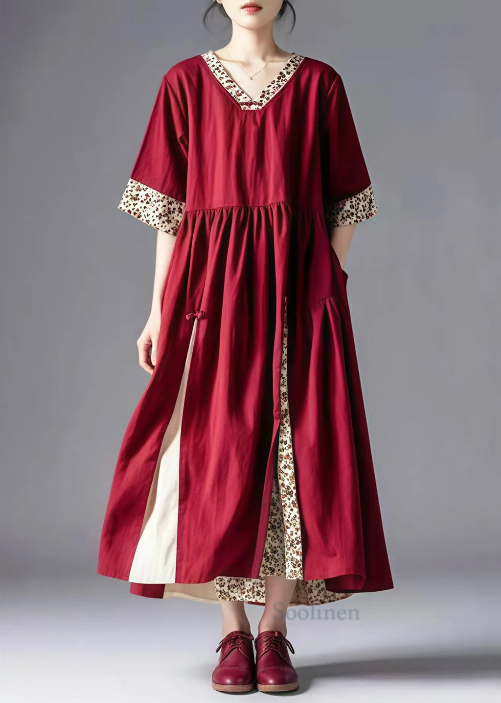Classic Vintage Dress with a Flattering Fit