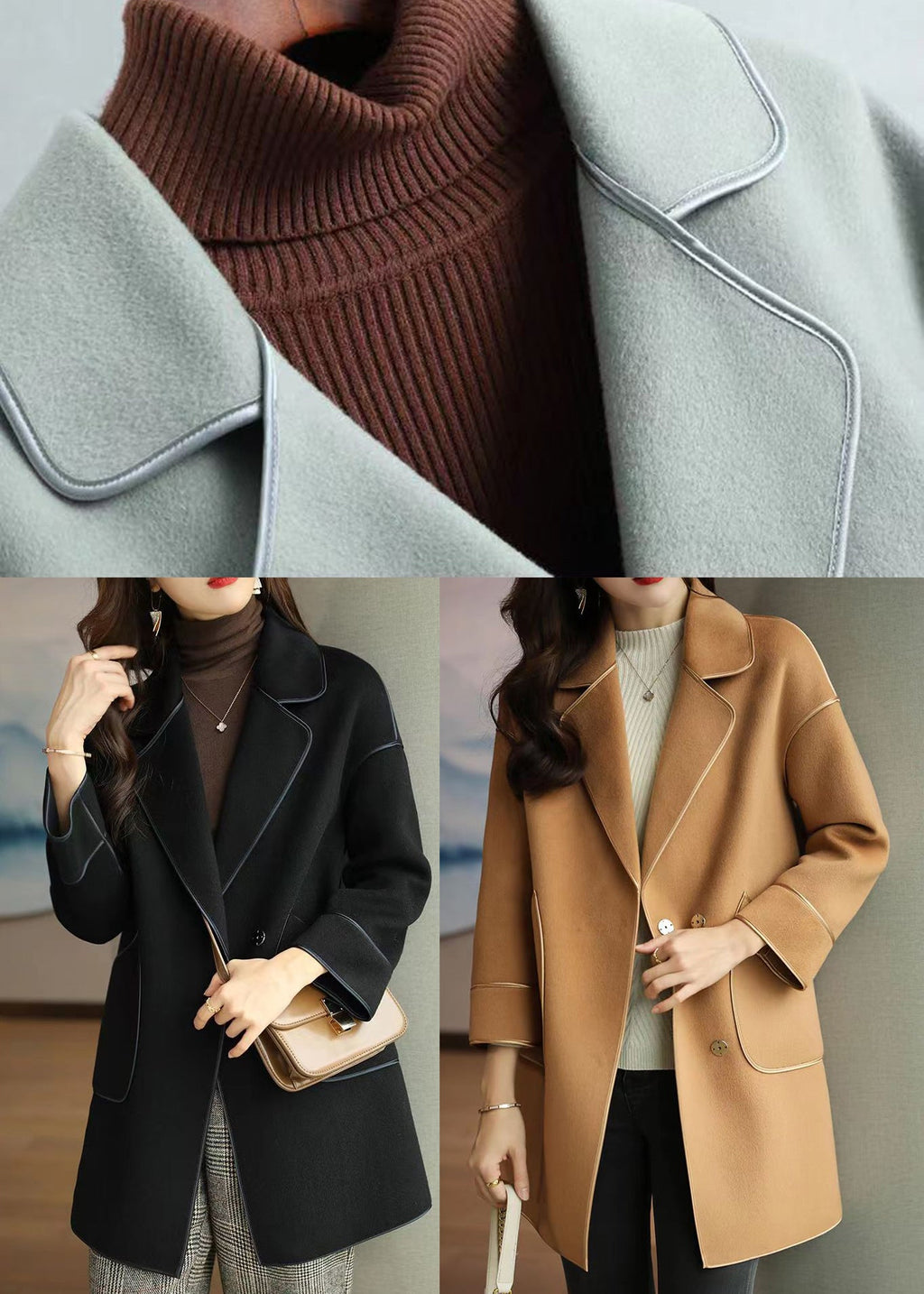 Sophisticated Coat with a Clean Classic Look