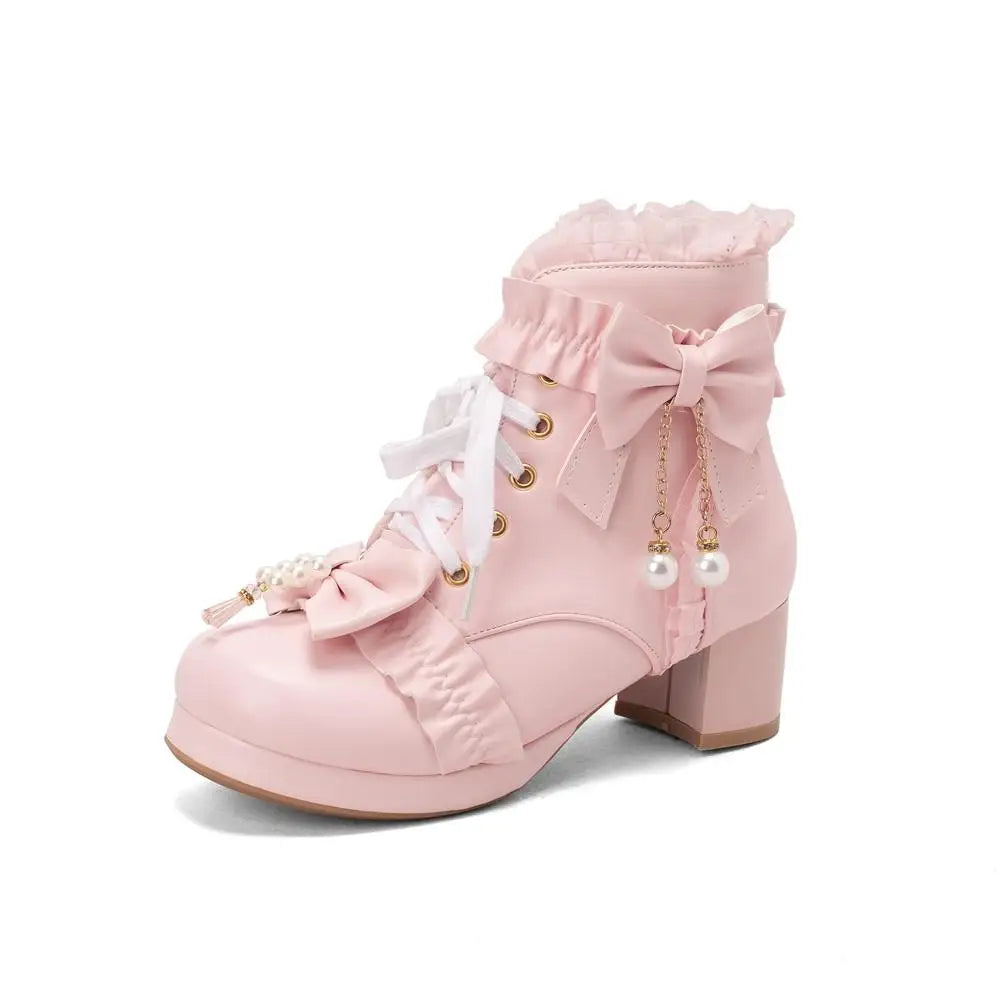 Vintage Inspired Orthopedic Boots