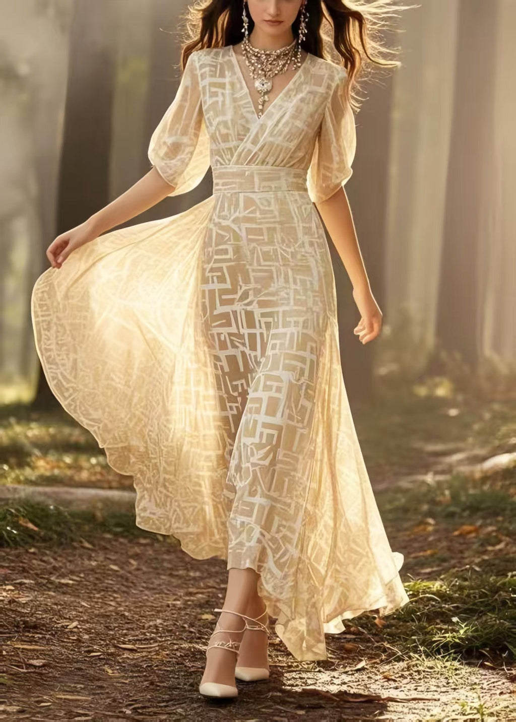 Elegantly Styled Dress for Everyday Wear