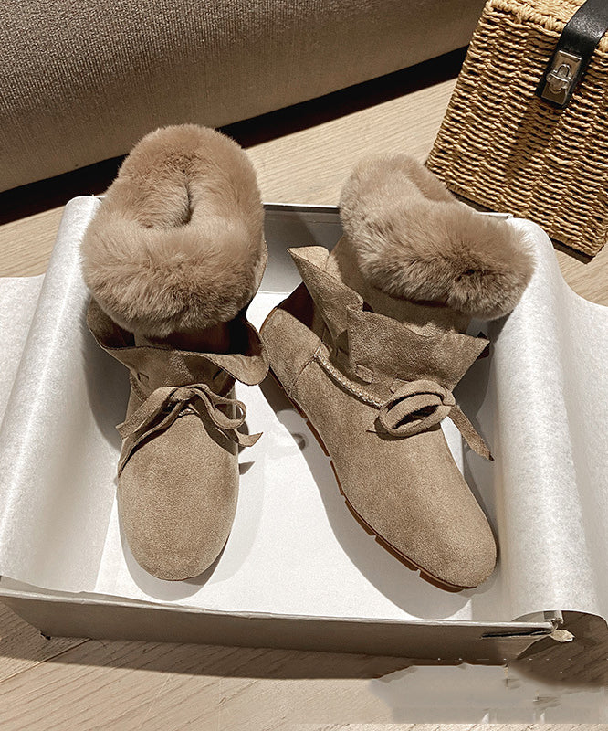 Classic Orthopedic Boots with Timeless Style