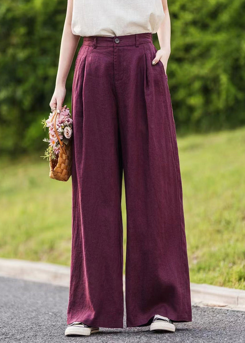 A Vintage Style Pants with Delicate Timeless Details
