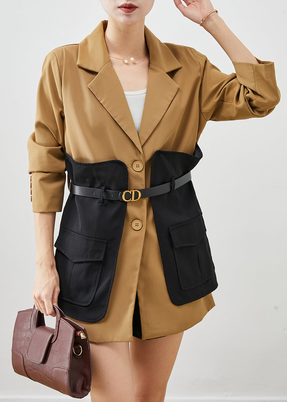 A Vintage Style Coat with Delicate Timeless Details