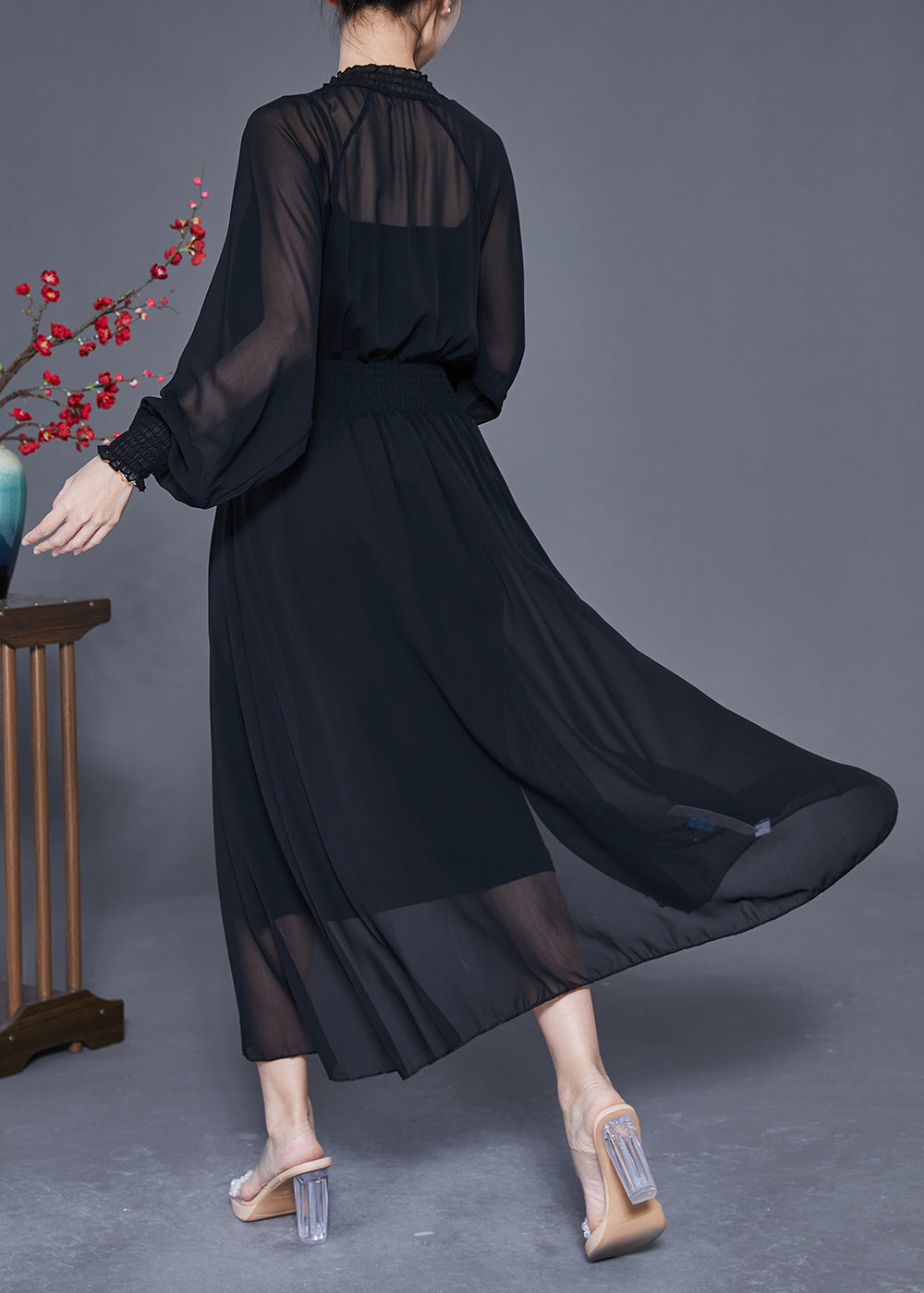 A Vintage Style Coat with Delicate Timeless Details