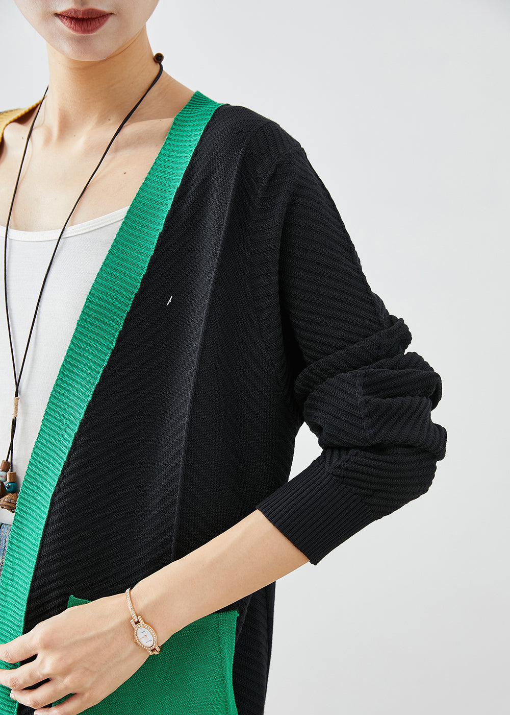 Beautifully Balanced Cardigan with Timeless Character