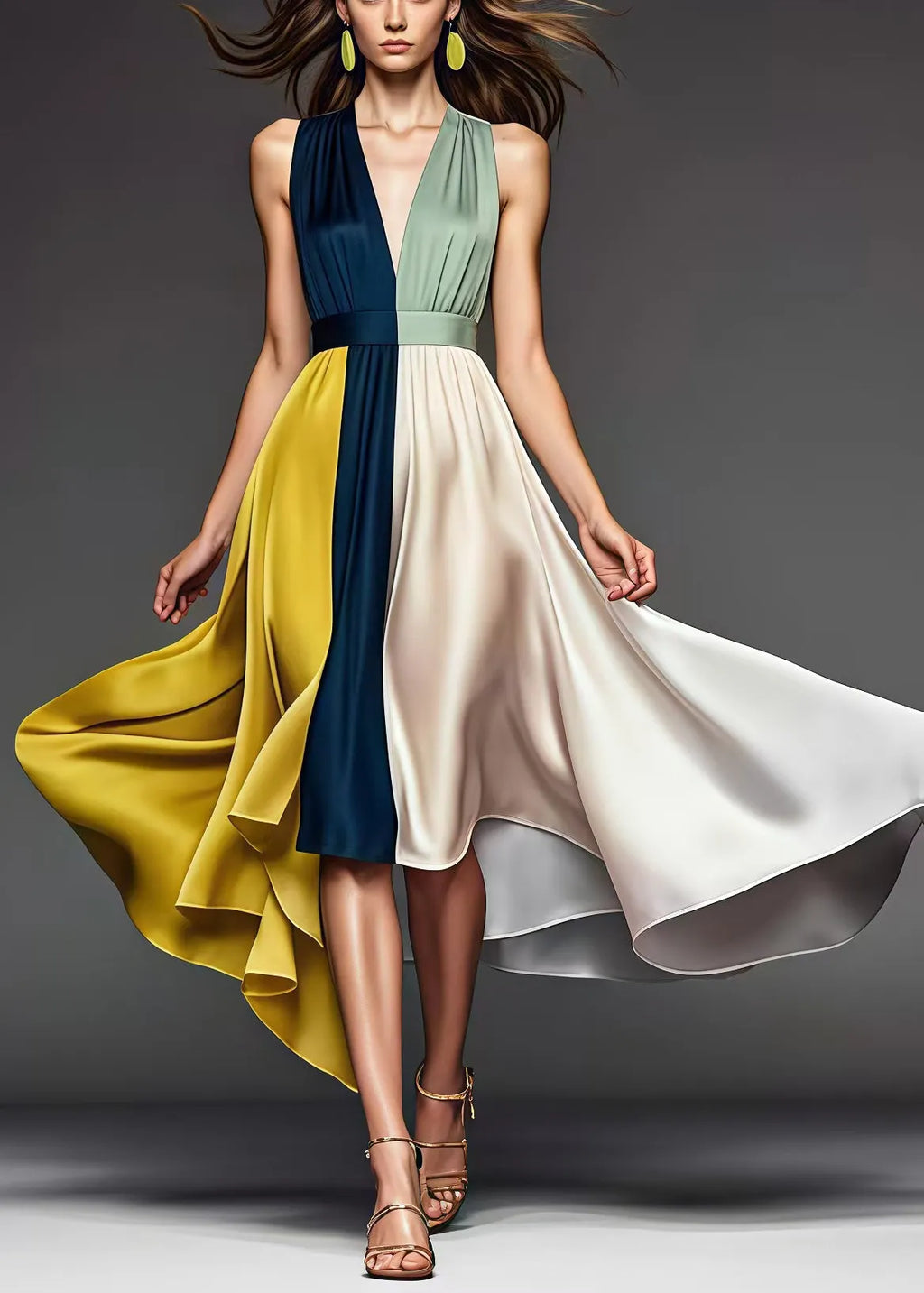Classic Vintage Dress with a Flattering Fit