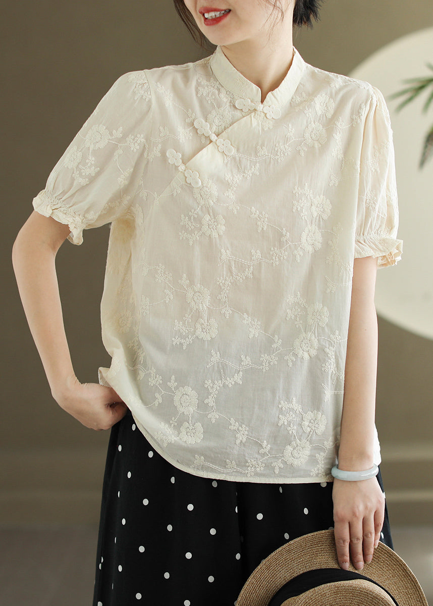 A Vintage Style Blouse with Delicate Timeless Details