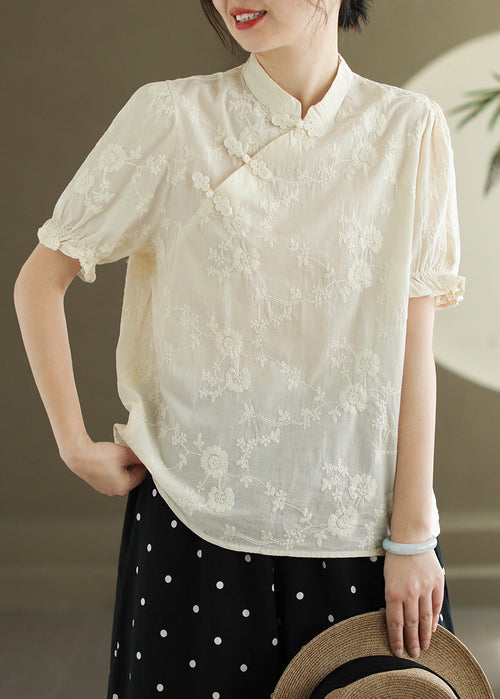 A Vintage Style Blouse with Delicate Timeless Details