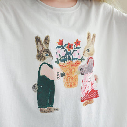 A Vintage Style T-Shirt with Delicate Timeless Details
