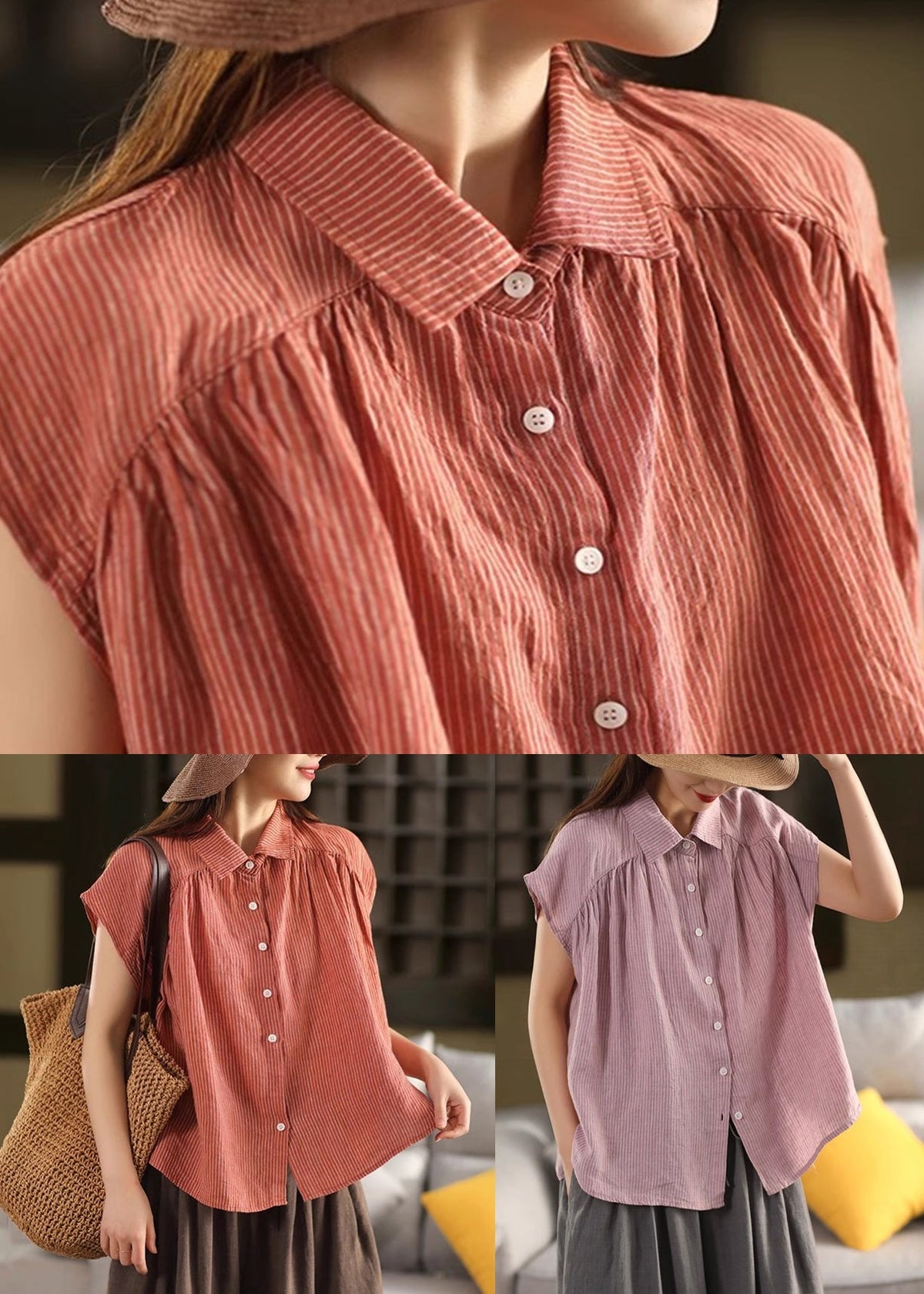 Beautifully Finished Blouse in a Timeless Design