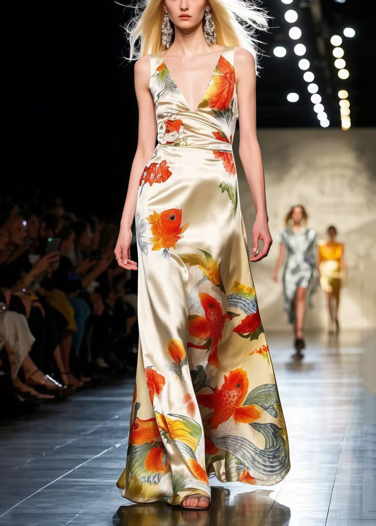 Well Tailored Dress with a Graceful Silhouette