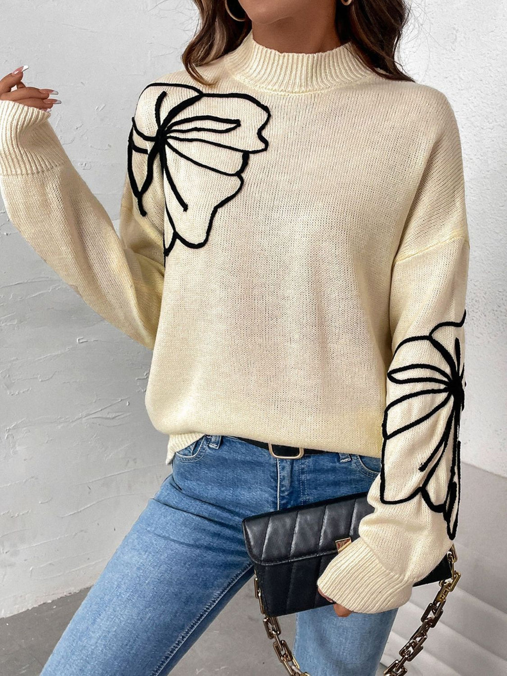 Vintage Inspired Sweater with a Contemporary Edge