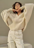 Vintage Inspired Sweater with a Contemporary Edge