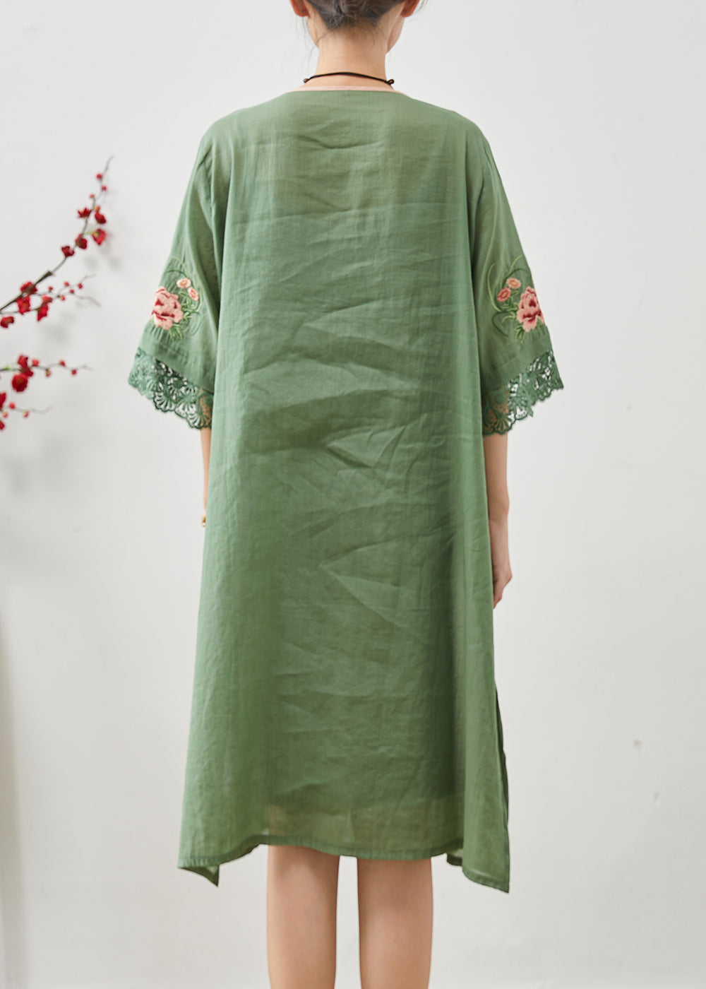 A Vintage Style Dress with Delicate Timeless Details