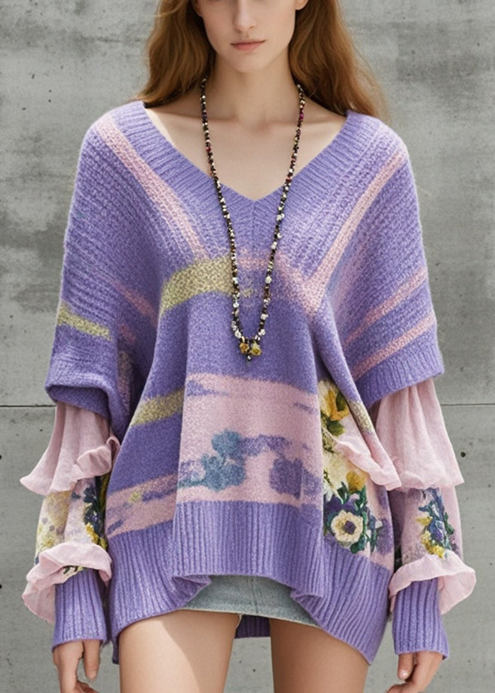 Vintage Inspired Sweater with a Contemporary Edge