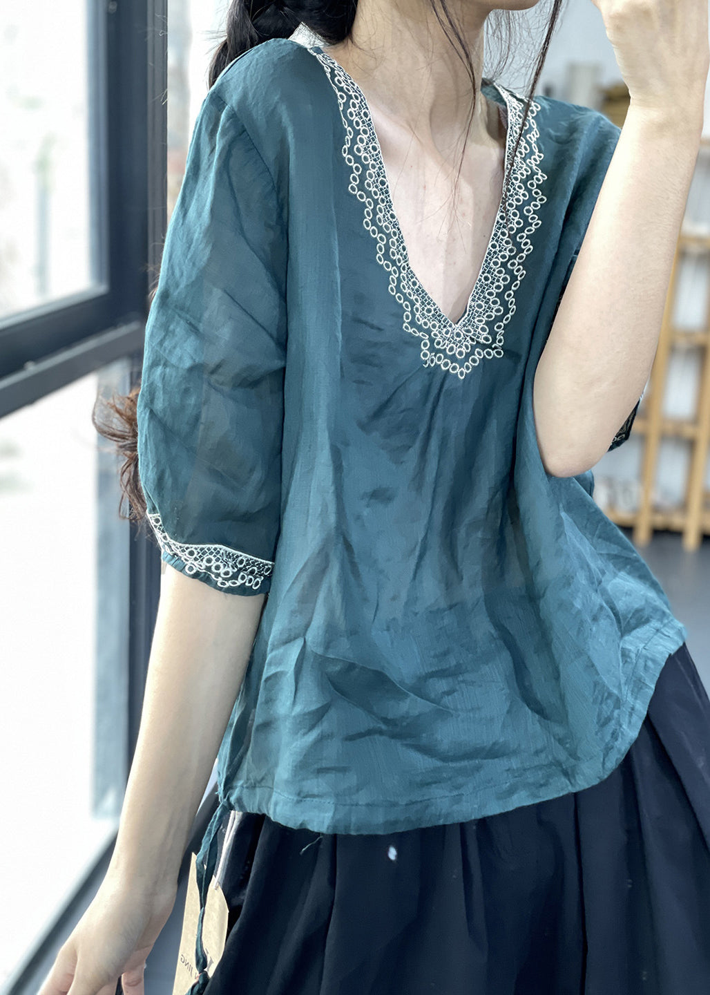 Beautifully Crafted Blouse in a Classic Style