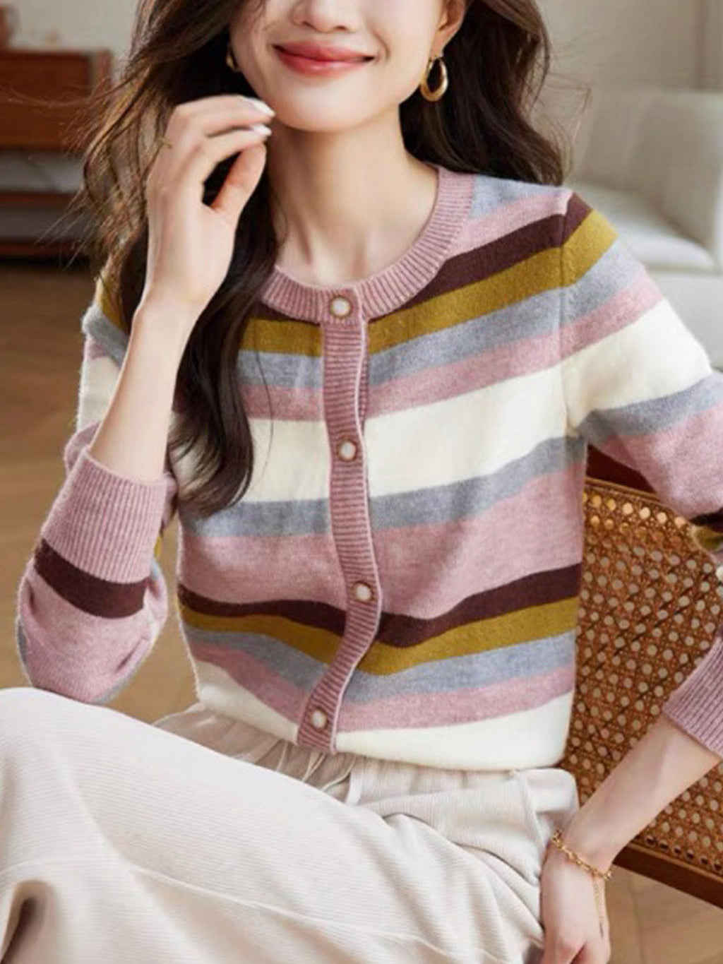 Sophisticated Cardigan with a Clean Classic Look
