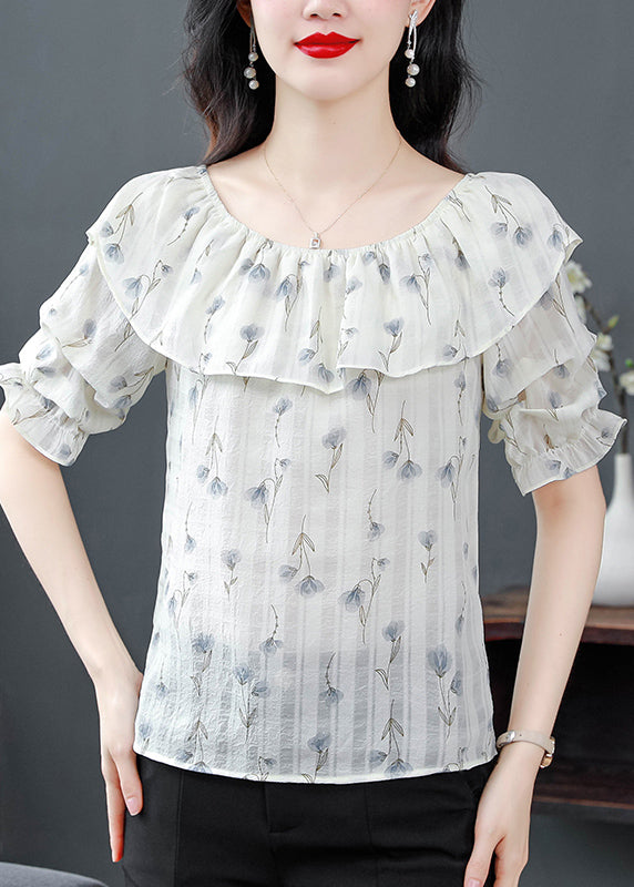 A Vintage Style Blouse with Delicate Timeless Details