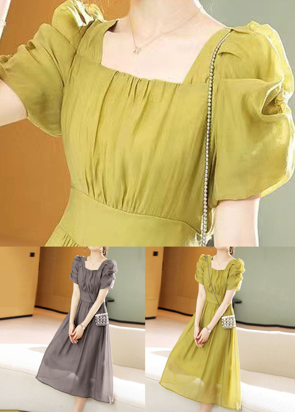Well Tailored Dress with a Graceful Silhouette