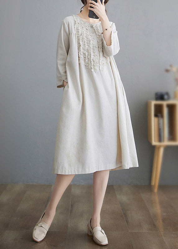 A Vintage Style Dress with Delicate Timeless Details