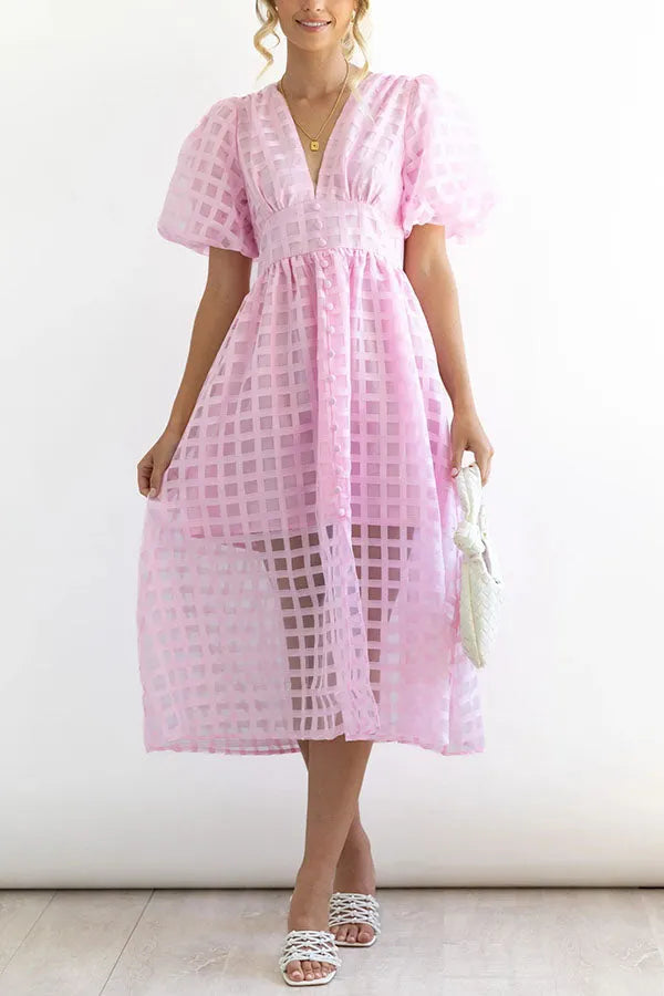 A Vintage Style Dress with Delicate Timeless Details
