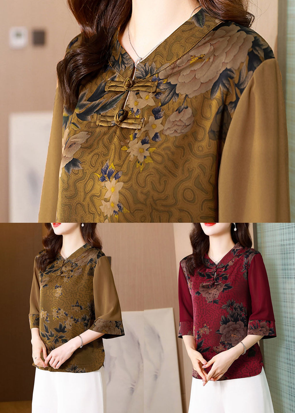 Gracefully Styled Top for Any Occasion
