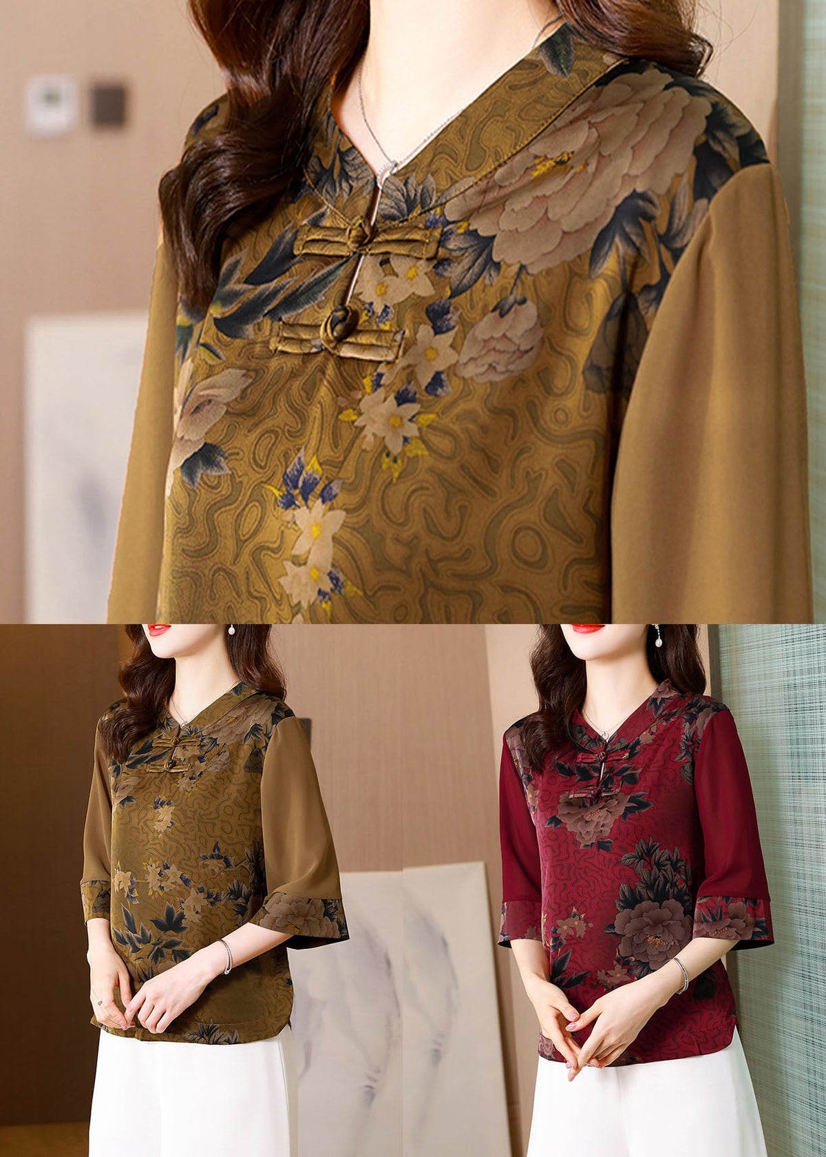 Gracefully Styled Top for Any Occasion