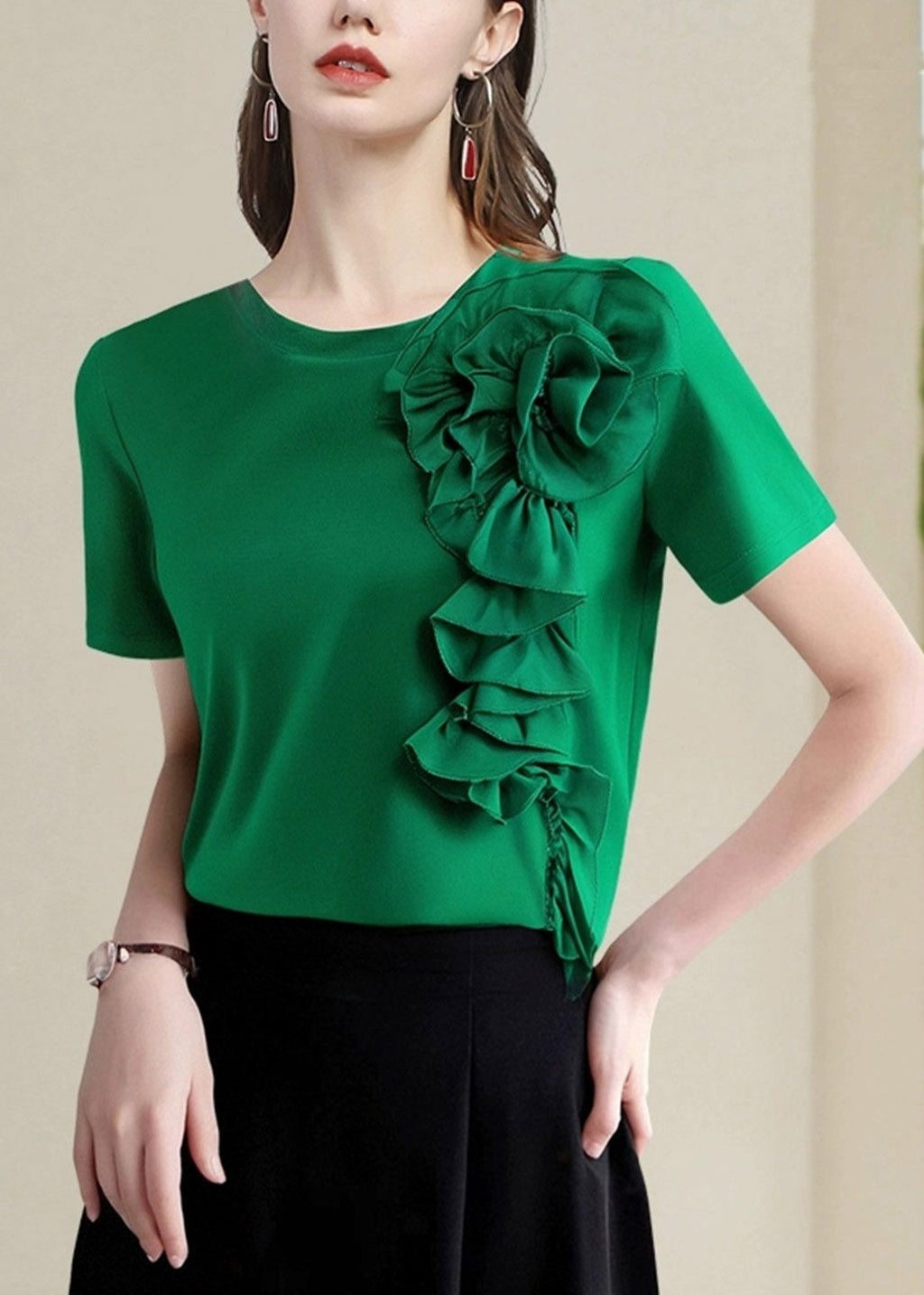 A Vintage Style Shirt with Delicate Timeless Details