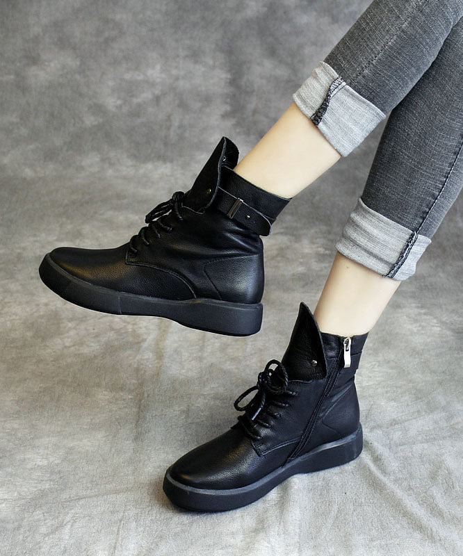 Classic Orthopedic Boots with Timeless Style