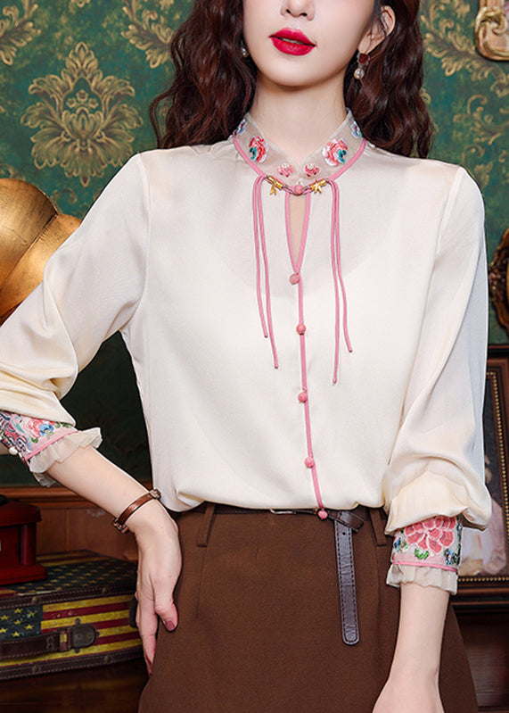 A Vintage Style Top with Delicate Timeless Details