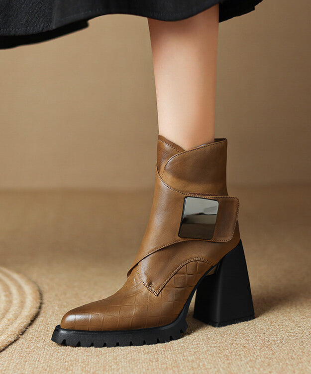 Classic Orthopedic Boots with Timeless Style
