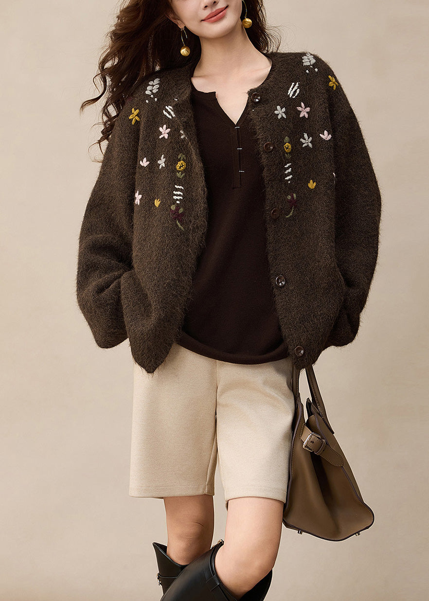 A Vintage Style Cardigan with Delicate Timeless Details