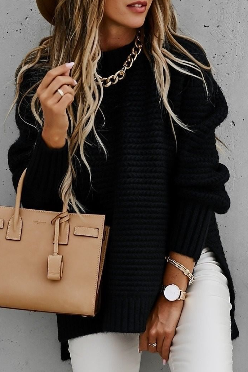 A Vintage Style Sweater with Delicate Timeless Details
