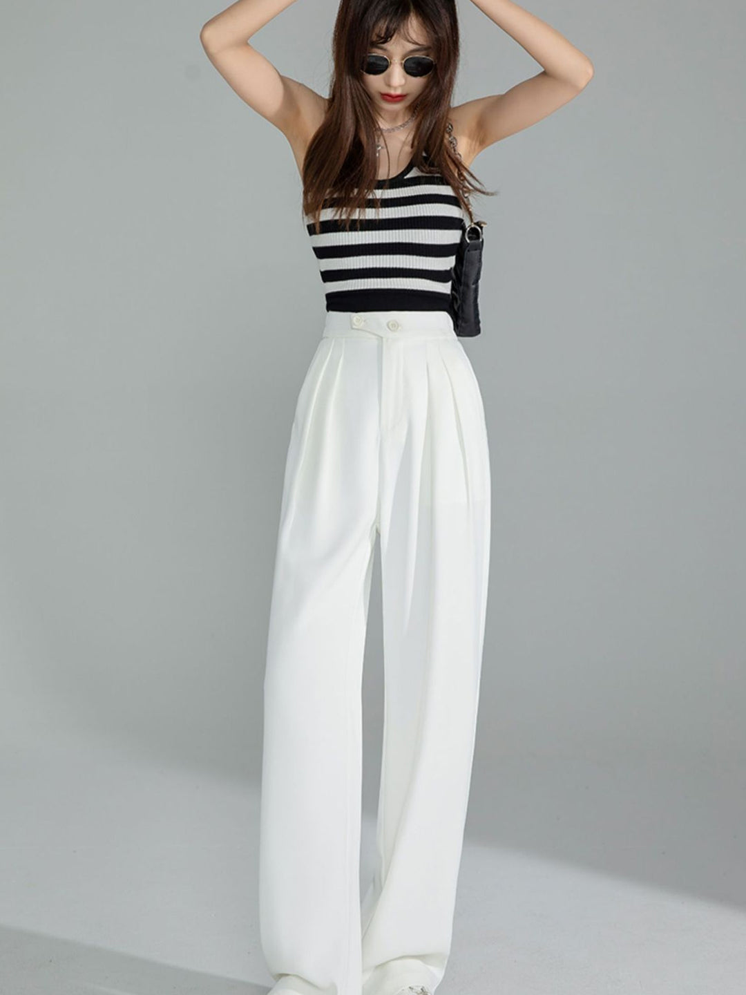 A Vintage Style Pants with Delicate Timeless Details