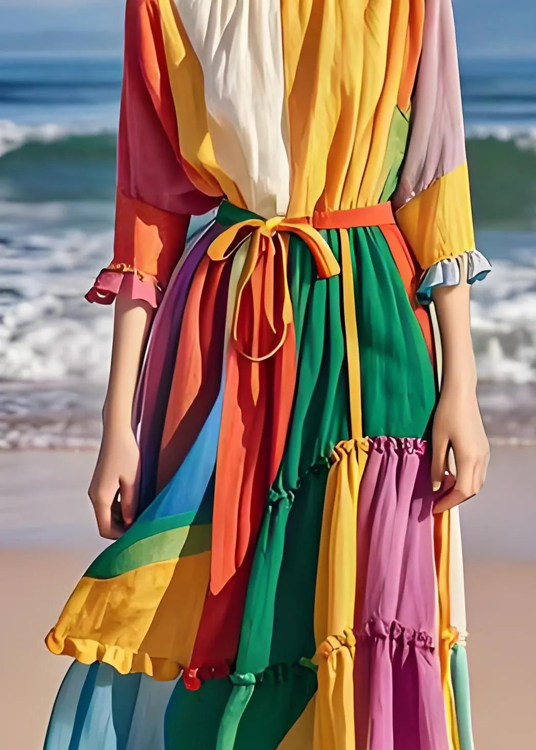 A Vintage Style Dress with Delicate Timeless Details