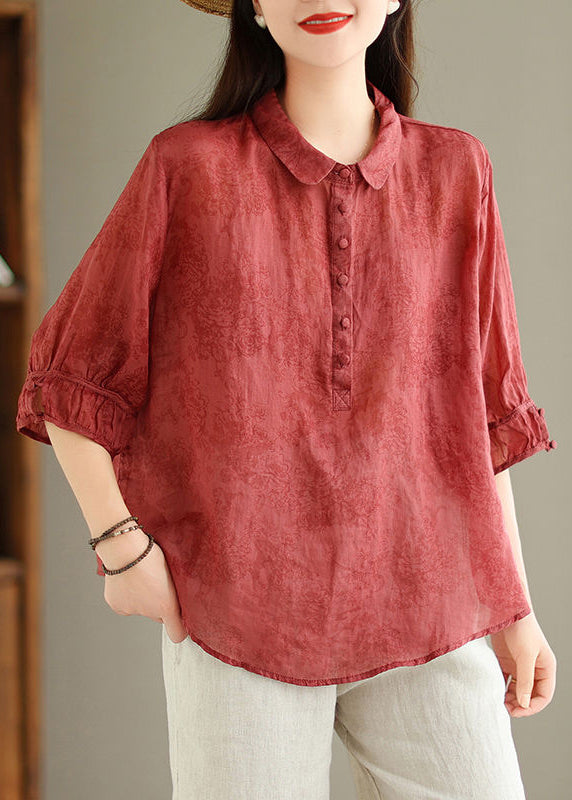 A Vintage Style Blouse with Delicate Timeless Details