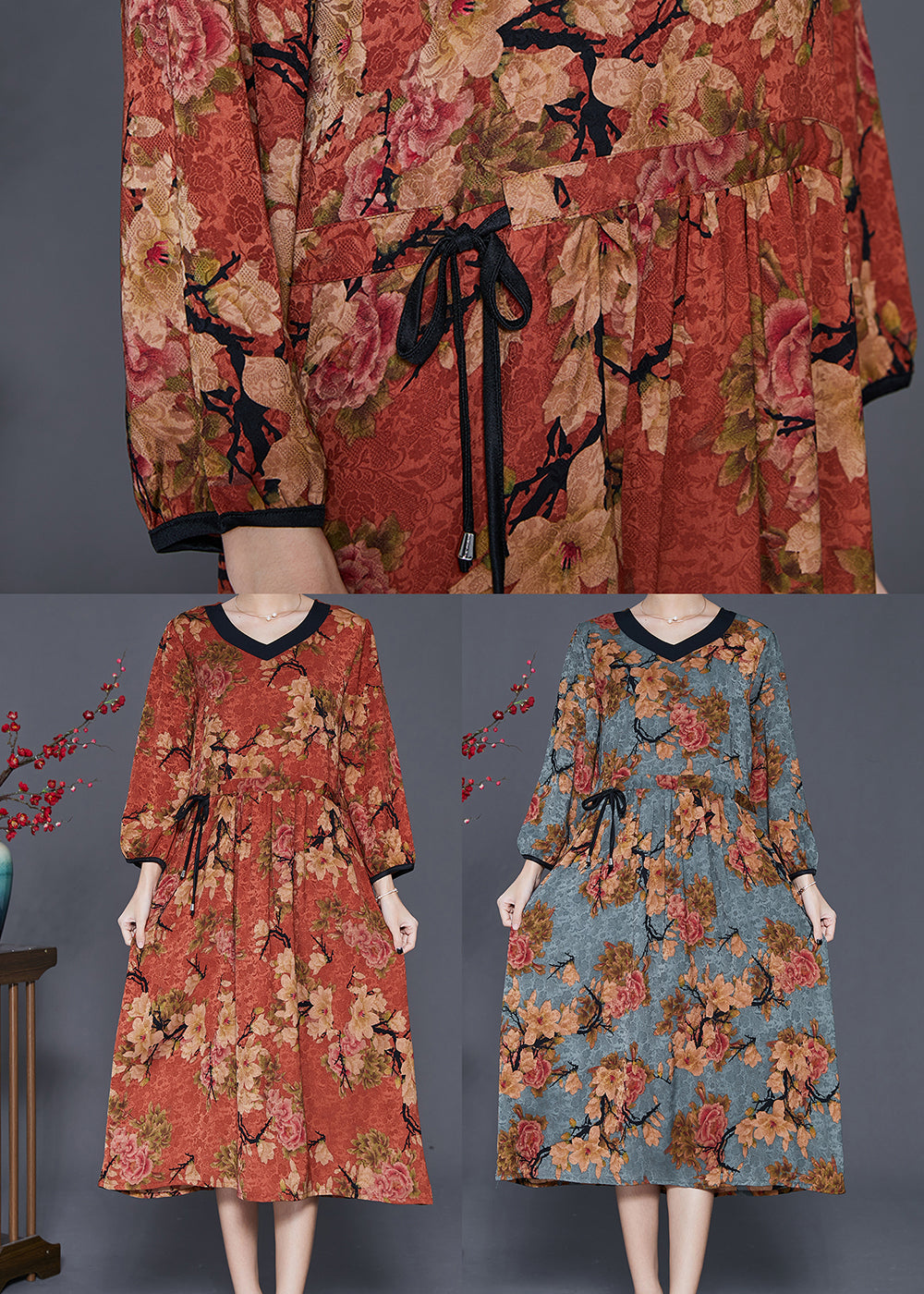 Classic Vintage Dress with a Flattering Fit
