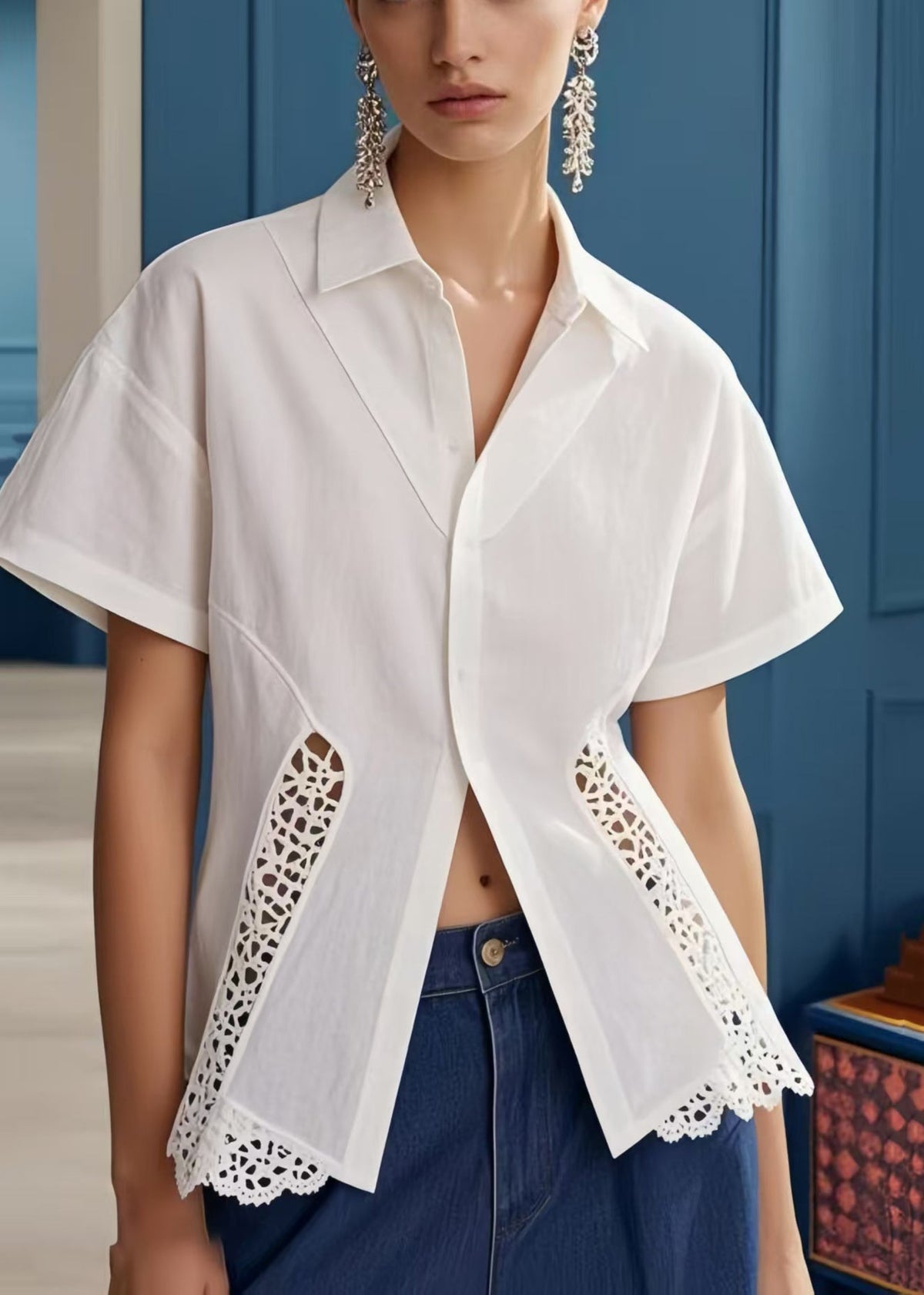Beautifully Crafted Blouse in a Classic Style