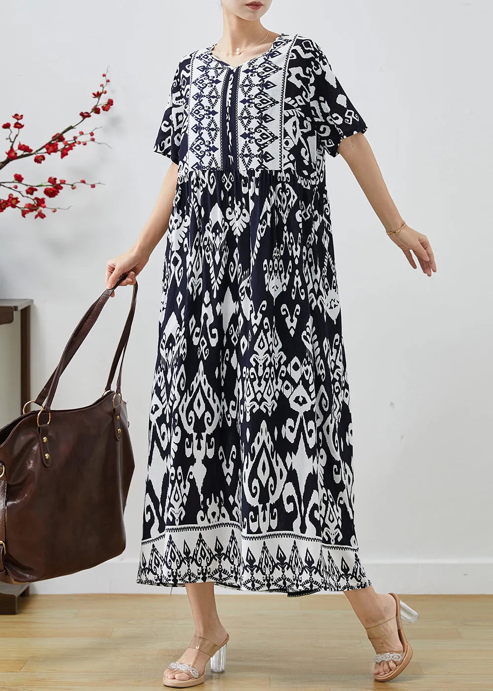 A Vintage Style Dress with Delicate Timeless Details