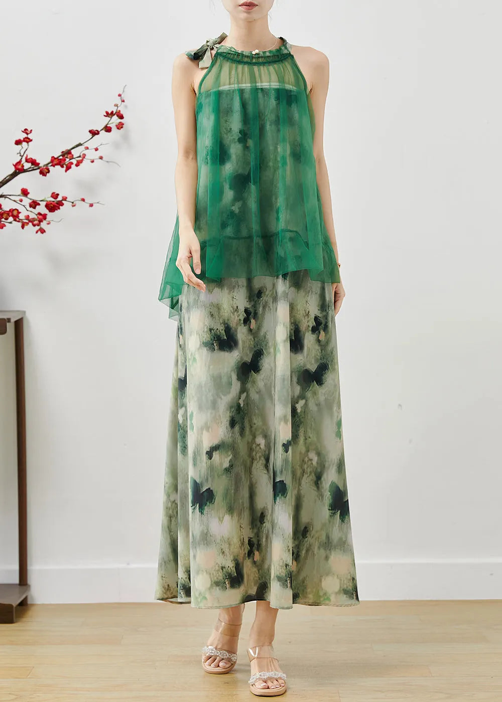 A Vintage Style Dress with Delicate Timeless Details