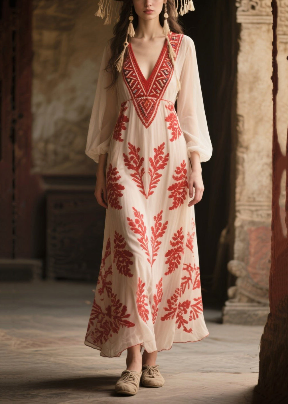 Classic Vintage Dress with a Flattering Fit