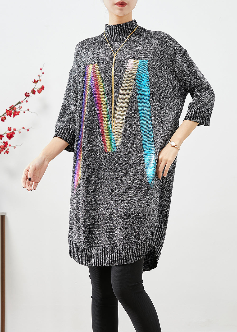 Beautifully Finished Sweater in a Timeless Design