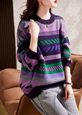 Classic Vintage Sweater with a Flattering Fit